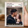 Custom Photo Rectangle Shaped Acrylic Plaque - Personalized Anniversary Wedding Gifts For Husband And Wife, Him And Her - Side By Side Forever