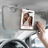 Custom Photo Car Visor Clip - Personalized Anniversary Wedding Gifts For Husband And Wife, Him And Her - Once Upon A Love Story