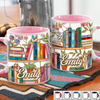 Custom Accent Mug - Personalized Bookish Gifts For Book Lovers, Bookworms, Readers - Read More Stress Less