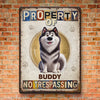 Custom Home Decor Metal Sign - Personalized  Birthday Gifts For Dog Lovers, Dog Dad And Mom - Fur Kids Run The House