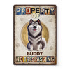 Custom Home Decor Metal Sign - Personalized  Birthday Gifts For Dog Lovers, Dog Dad And Mom - Fur Kids Run The House