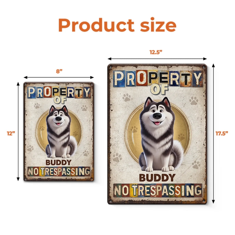 Custom Home Decor Metal Sign - Personalized  Birthday Gifts For Dog Lovers, Dog Dad And Mom - Fur Kids Run The House