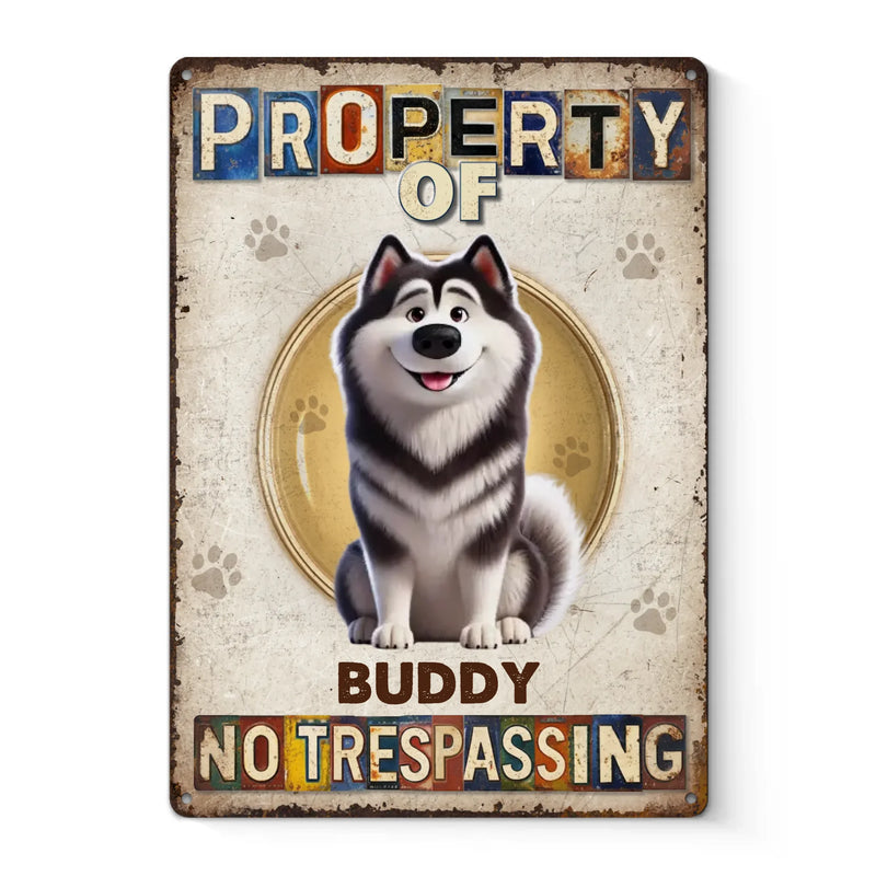 Custom Home Decor Metal Sign - Personalized  Birthday Gifts For Dog Lovers, Dog Dad And Mom - Fur Kids Run The House