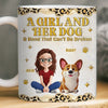 Custom 3D Inflated Effect Printed Mug - Personalized Birthday Gifts For Dog Lovers, Dog Dad And Mom - Small Paws Big Happiness