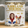 Custom 3D Inflated Effect Printed Mug - Personalized Birthday Gifts For Dog Lovers, Dog Dad And Mom - Small Paws Big Happiness