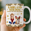 Custom 3D Inflated Effect Printed Mug - Personalized Birthday Gifts For Dog Lovers, Dog Dad And Mom - Small Paws Big Happiness