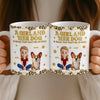Custom 3D Inflated Effect Printed Mug - Personalized Birthday Gifts For Dog Lovers, Dog Dad And Mom - Small Paws Big Happiness