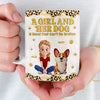 Custom 3D Inflated Effect Printed Mug - Personalized Birthday Gifts For Dog Lovers, Dog Dad And Mom - Small Paws Big Happiness