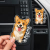Custom Photo Acrylic Car Vent Clip - Personalized Birthday Gifts For Dog Cat Lovers, Dog Dad And Mom, Cat Owners - Your Daily Dose Of Dog Joy