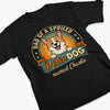Custom Unisex T-shirt, Premium T-shirt, Hoodie - Personalized Birthday Gifts For Dog Lovers, Dog Dad And Mom - Trouble Never Looked This Cute