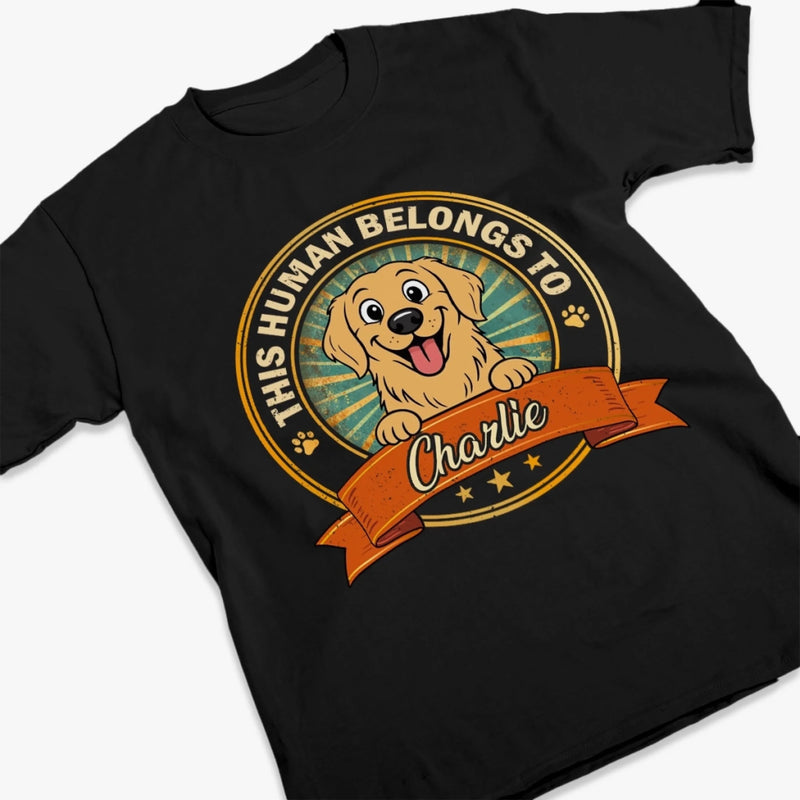 Custom Unisex T-shirt, Premium T-shirt, Hoodie - Personalized Birthday Gifts For Dog Lovers, Dog Dad And Mom - Boss Energy, Fluffy Edition