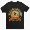 Custom Unisex T-shirt, Premium T-shirt, Hoodie - Personalized Birthday Gifts For Dog Lovers, Dog Dad And Mom - Boss Energy, Fluffy Edition