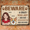 Custom Home Decor Metal Sign - Personalized Birthday Gifts For Dog Lovers, Dog Dad And Mom - Love Grows With Furry Friends