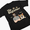 Custom Unisex T-shirt, Premium T-shirt, Hoodie - Personalized Birthday Gifts For Dog Lovers, Dog Dad And Mom - The Real Boss Runs On Four Legs