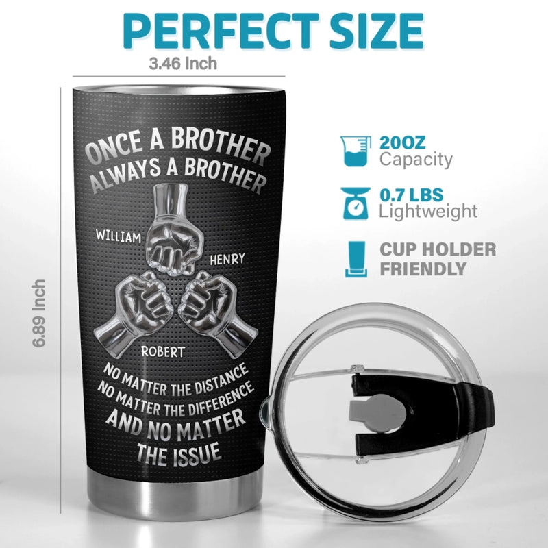 Custom Tumbler - Personalized Birthday Gifts For Brothers - Brother Mode On