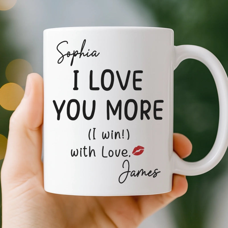 Custom Mug - Personalized Anniversary Wedding Gifts For Husband And Wife, Him And Her - Built On Trust And Love