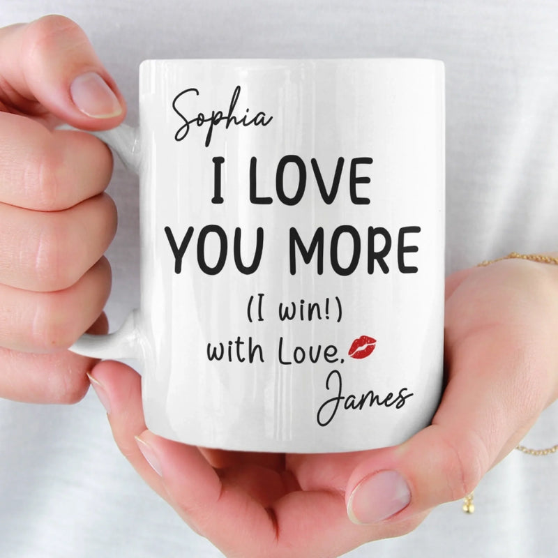Custom Mug - Personalized Anniversary Wedding Gifts For Husband And Wife, Him And Her - Built On Trust And Love