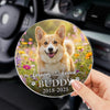 Custom Photo Acrylic Car Visor Clip - Personalized Pet Memorial Sympathy Gifts For Dogs, Cats - Always Along For The Ride