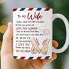 Custom Mug - Personalized Anniversary Wedding Gifts For Husband And Wife, Him And Her - Growing Old Side By Side