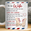 Custom Mug - Personalized Anniversary Wedding Gifts For Husband And Wife, Him And Her - Growing Old Side By Side