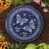 Custom Round Shaped Stone With Stand - Personalized Memorial Sympathy Gifts For Loss Of Mom, Dad - Always In Our Hearts