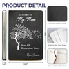 Custom Leather Writing Journal - Personalized Memorial Sympathy Gifts For Loss Of Mom, Dad - Your Love Is My Eternal Comfort
