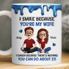 Custom 3D Inflated Effect Printed Mug - Personalized Anniversary Wedding Gifts For Husband And Wife, Him And Her - Love That Feels Like Home