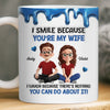 Custom 3D Inflated Effect Printed Mug - Personalized Anniversary Wedding Gifts For Husband And Wife, Him And Her - Love That Feels Like Home