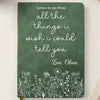 Custom Leather Writing Journal - Personalized Memorial Sympathy Gifts For Loss Of Mom, Dad - Your Love Is My Eternal Comfort