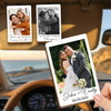 Custom Photo Car Visor Clip - Personalized Anniversary Wedding Gifts For Husband And Wife, Him And Her - Love Rides Along