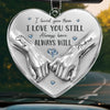 Custom Acrylic Car Ornament - Personalized Anniversary Wedding Gifts For Husband And Wife, Him And Her - We Choose Each Other Still