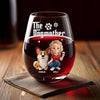 Custom Wine Glass - Personalized Birthday Gifts For Dog Lovers, Dog Dad And Mom - Pawfect Night