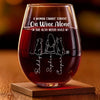 Custom Wine Glass - Personalized Birthday Gifts For Dog Cat Lovers, Dog Dad And Mom, Cat Owners - Holiday With Fur