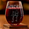 Custom Wine Glass - Personalized Birthday Gifts For Dog Cat Lovers, Dog Dad And Mom, Cat Owners - Holiday With Fur