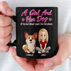 Custom Black Mug - Personalized Birthday Gifts For Dog Lovers, Dog Dad And Mom - Home Feels Warmer