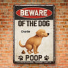 Custom Home Decor Metal Sign - Personalized  Birthday Gifts For Dog Lovers, Dog Dad And Mom - Tail Wagging, Trap Set