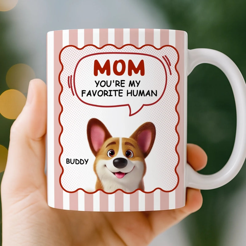 Custom Mug - Personalized Birthday Gifts For Dog Lovers, Dog Dad And Mom - Sip Happy With Dogs
