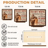 Custom 2-Layered Wooden Plaque - Personalized Anniversary Wedding Gifts For Husband And Wife, Him And Her - Our Bond Feels Natural