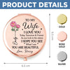 Custom Compact Mirror - Personalized Anniversary Wedding Gifts For Husband And Wife, Him And Her - You And Me Always