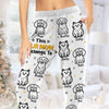 Custom Pajama Pants - Personalized Birthday Gifts For Dog Cat Lovers, Dog Dad And Mom, Cat Owners - Belongs To My Crew