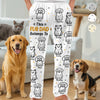 Custom Pajama Pants - Personalized Birthday Gifts For Dog Cat Lovers, Dog Dad And Mom, Cat Owners - Belongs To My Crew