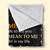 Custom Blanket - Personalized Anniversary Wedding Gifts For Husband And Wife, Him And Her - Two Hearts Growing Forward