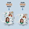 Custom 3D Inflated Effect Printed Mug - Personalized Birthday Gifts For Dog Cat Lovers, Dog Dad And Mom, Cat Owners - Paws Make Life Pop