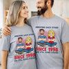 Custom Unisex T-shirt, Premium T-shirt, Hoodie - Personalized Anniversary Wedding Gifts For Husband And Wife, Him And Her - Our Love Holds Strong