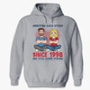 Custom Unisex T-shirt, Premium T-shirt, Hoodie - Personalized Anniversary Wedding Gifts For Husband And Wife, Him And Her - Our Love Holds Strong