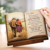 Custom 2-Layered Wooden Plaque - Personalized Anniversary Wedding Gifts For Husband And Wife, Him And Her - Just Us