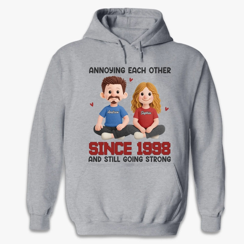 Custom Unisex T-shirt, Premium T-shirt, Hoodie - Personalized Anniversary Wedding Gifts For Husband And Wife, Him And Her - Love That Stays Soft