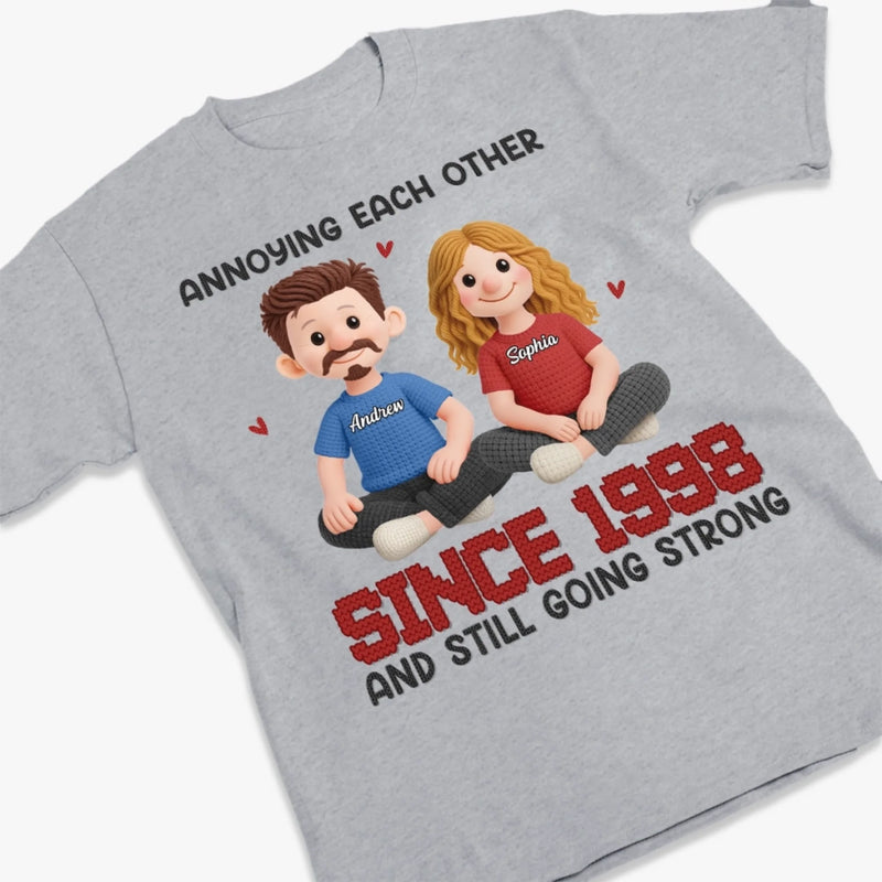 Custom Unisex T-shirt, Premium T-shirt, Hoodie - Personalized Anniversary Wedding Gifts For Husband And Wife, Him And Her - Love That Stays Soft
