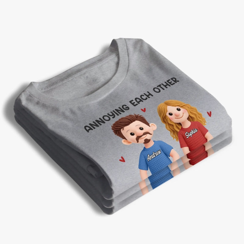Custom Unisex T-shirt, Premium T-shirt, Hoodie - Personalized Anniversary Wedding Gifts For Husband And Wife, Him And Her - Love That Stays Soft
