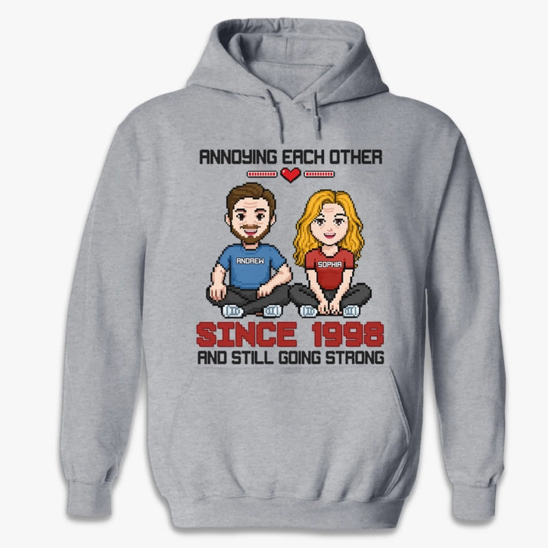 Custom Unisex T-shirt, Premium T-shirt, Hoodie - Personalized Anniversary Wedding Gifts For Husband And Wife, Him And Her - We Belong Right Here